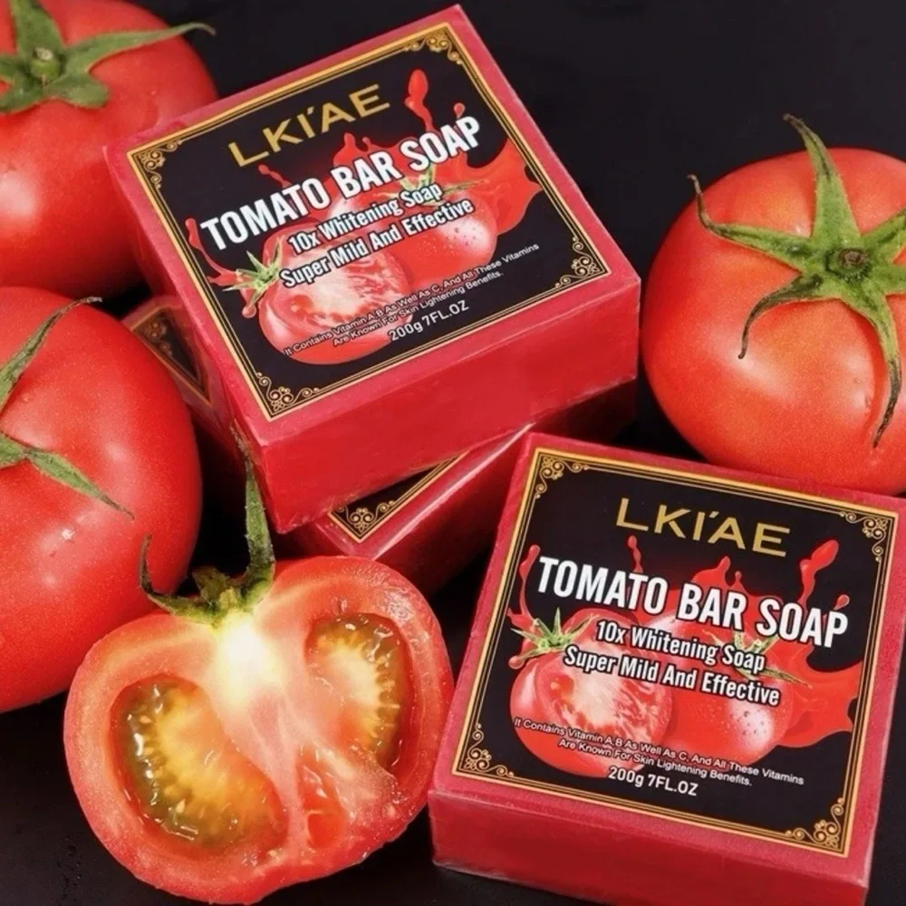 LKIAE Tomato Bar Soap rich foam